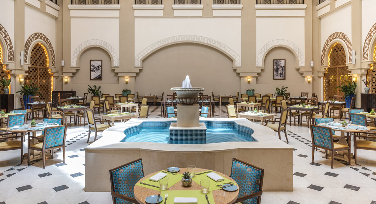 Dining at Habtoor Polo
