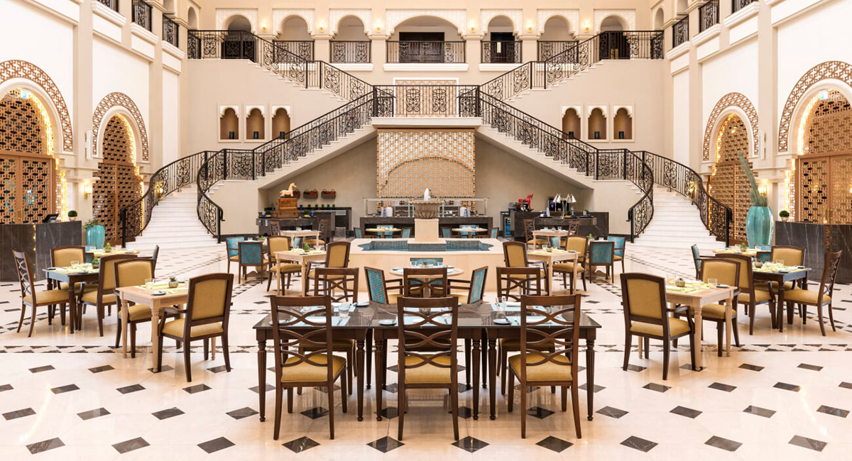 Dining at Habtoor Polo