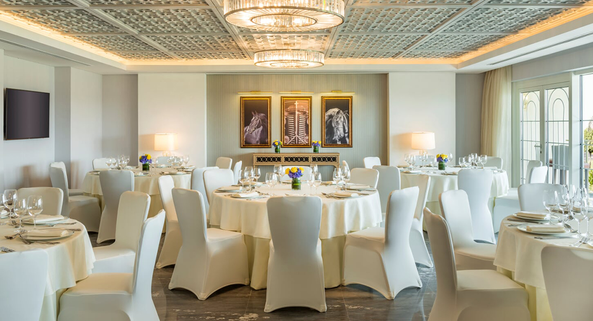 Dining at Habtoor Polo