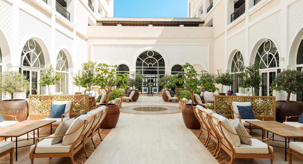 Dining at Habtoor Polo