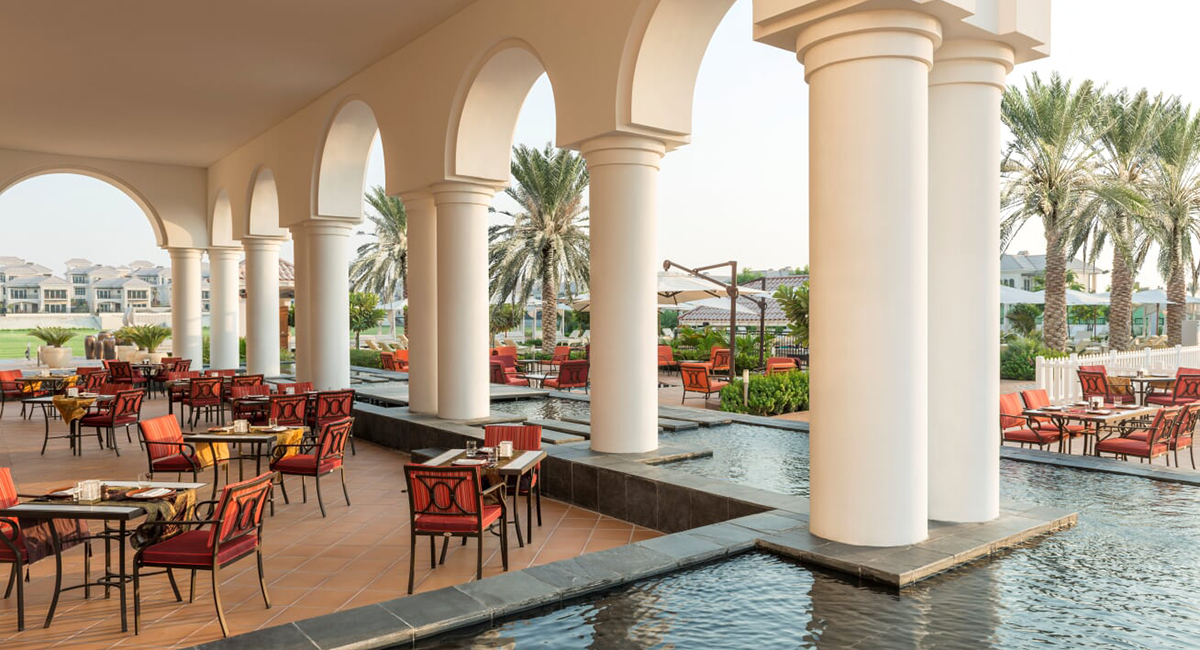 Dining at Habtoor Polo