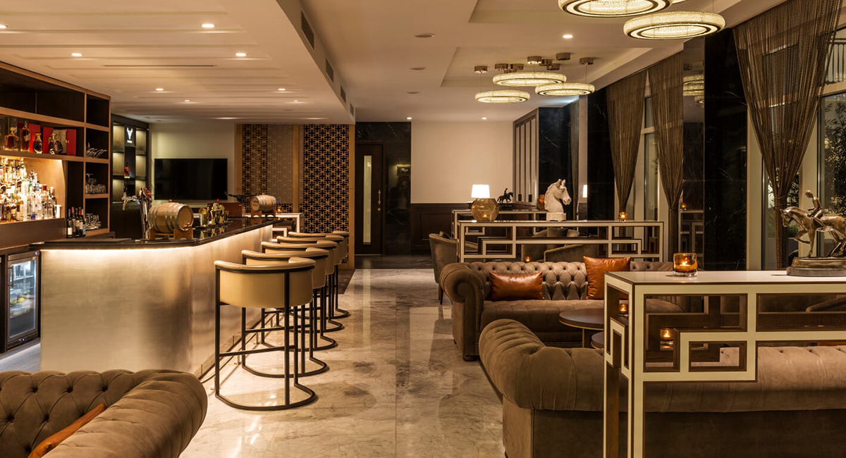 Dining at Habtoor Polo