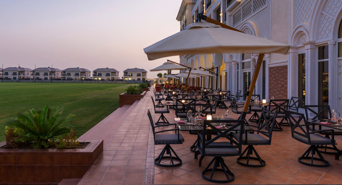 Dining at Habtoor Polo