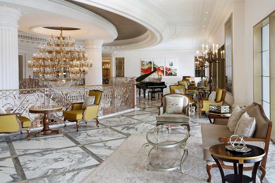 Dining at Habtoor Polo